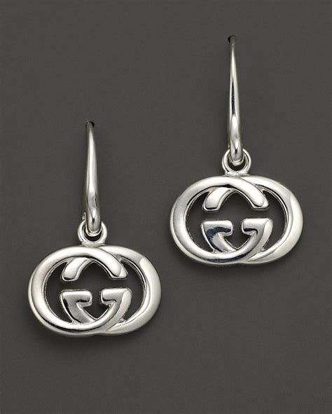 gucci earrings on girls|Gucci silver earrings for women.